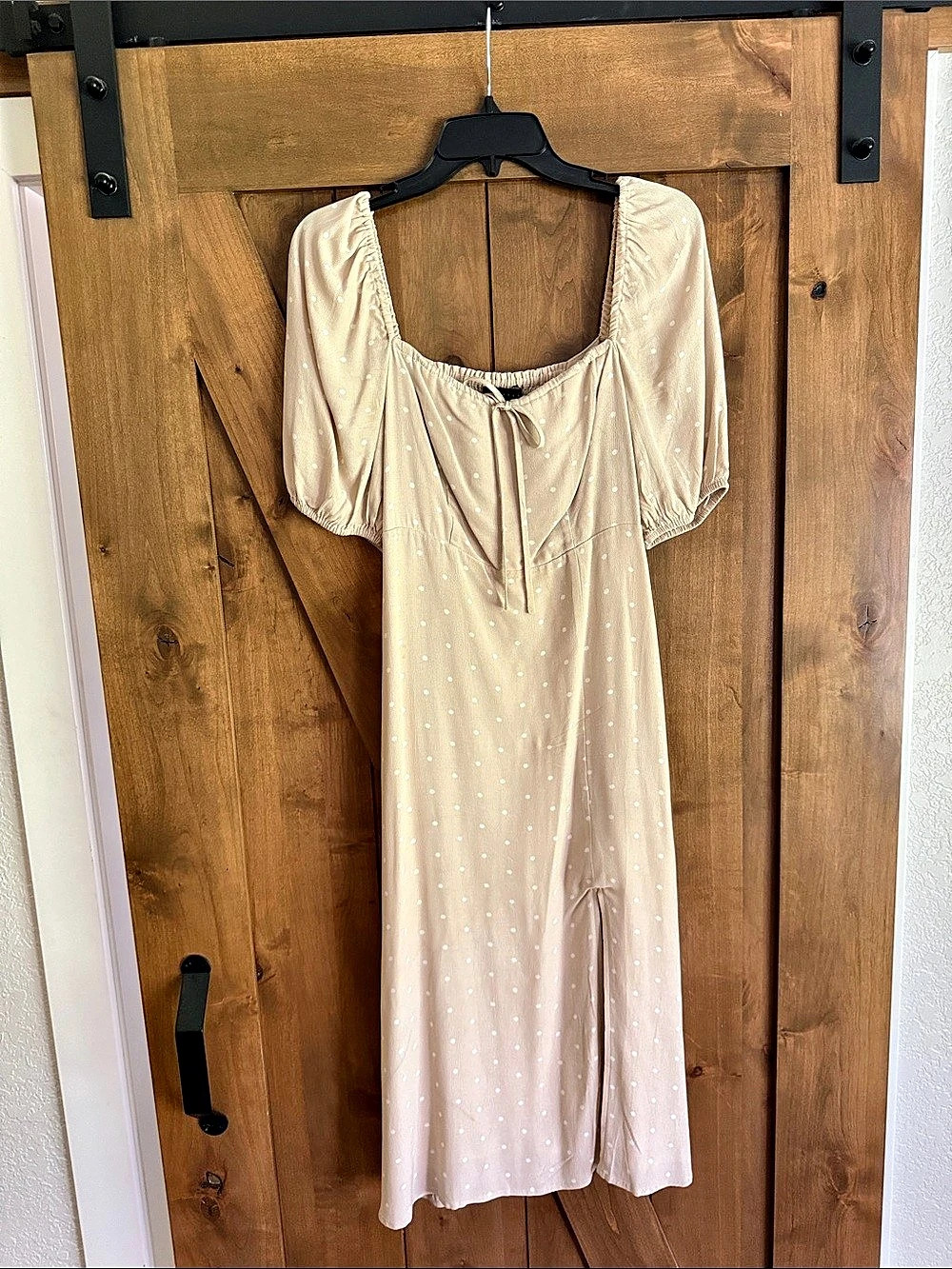Sanctuary Polka Dot midi dress